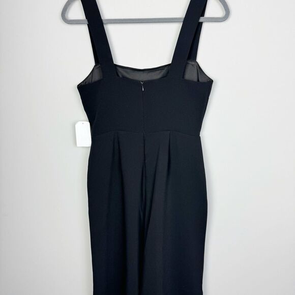 GOOD AMERICAN | NEW Black Executive Jumpsuit Wide Leg Women’s GA Size 1 (Small) - Picture 9 of 11